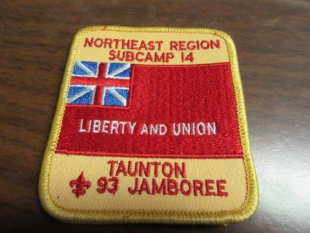 1993 National Jamboree Northeast Subcamp 14 Patch on Sale