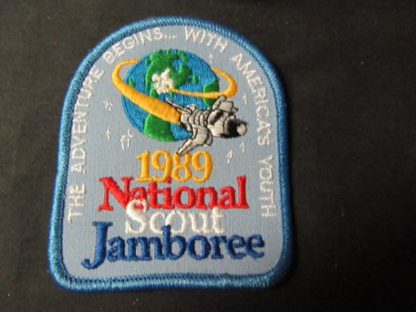 1989 National Jamboree Official Pocket Patch Online now