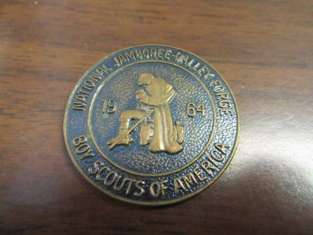 1964 National Jamboree Bronze Coin Fashion