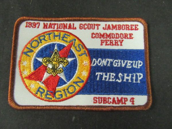 1997 National Jamboree Northeast Region Subcamp 4 Pocket Patch Discount