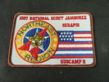 1997 National Jamboree Northeast Region Subcamp 2 Pocket Patch Online now