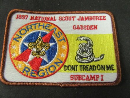 1997 National Jamboree Northeast Region Subcamp 1 Pocket Patch Supply