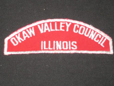 Okaw Valley Council R&W red and white Online