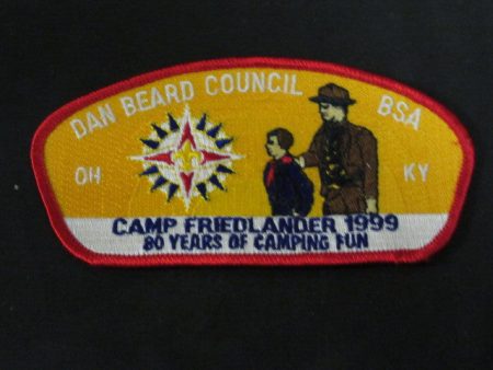 Dan Beard Council sa15 Camp Friedlander 80th Anniv CSP Cheap