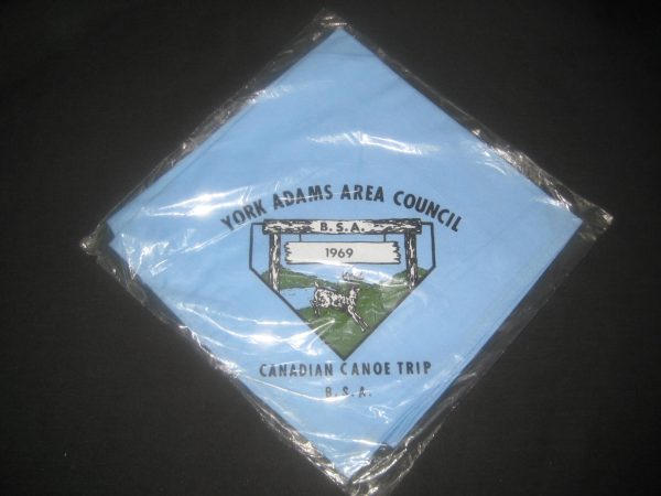 York-Adams Area Council 1969 Canadian Canoe Trip Neckerchief Online Hot Sale