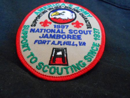 1997 National Jamboree America s Army Pocket Patch Online