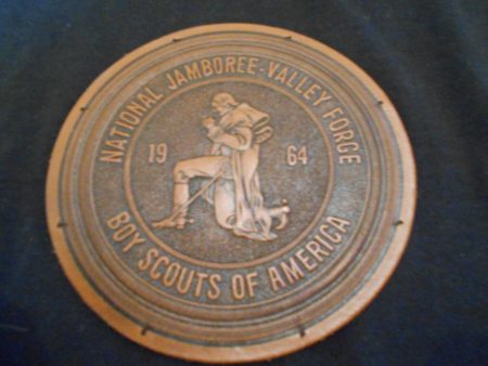 1964 National Jamboree Leather Patch For Sale