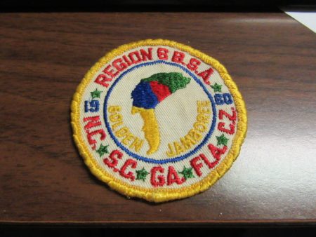 1960 NJ Region 6 Contingent Patch, worn on Sale