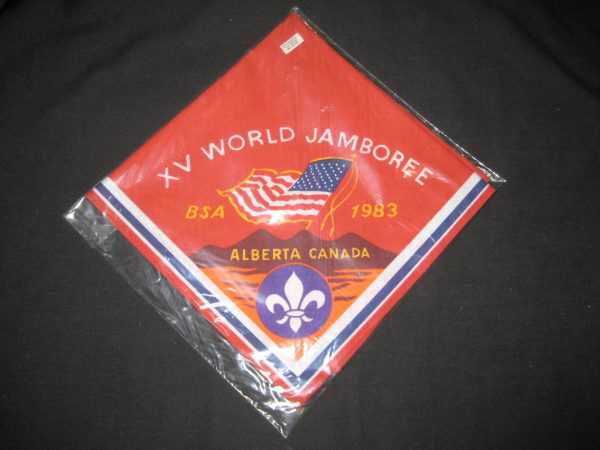 1983 World Jamboree US Contingent Neckerchief For Cheap