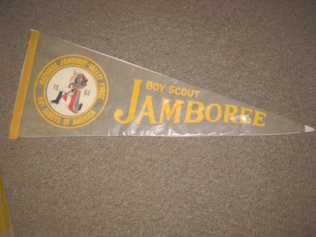 1964 National Jamboree Gray Pennant Fashion