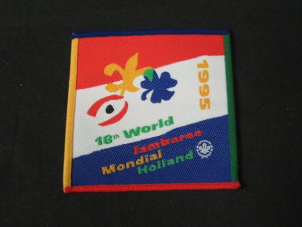 1995 World Jamboree Woven Patch on Sale