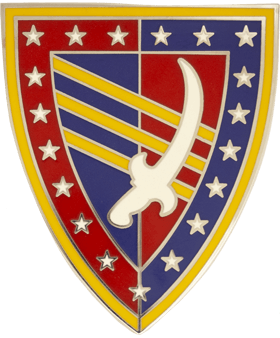 38th Sustainment Brigade Combat Service ID Badge Hot on Sale