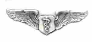 Flight Surgeon Wing, silver finish Hot on Sale