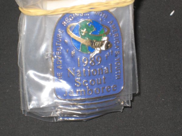 1989 National Jamboree Hiking Staff Medallion, sold at 2001 Jamboree on Sale