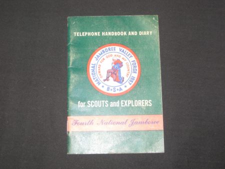 1957 National Jamboree Telephone Handbook and Diary on Sale