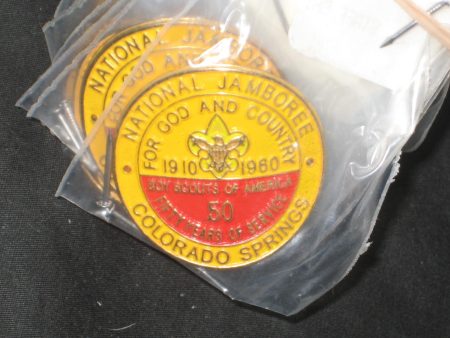 1960 National Jamboree Hiking Staff Medallion, sold at 2001 Jamboree Online Sale