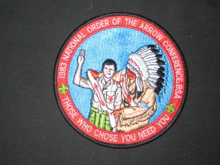 1983 NOAC jacket patch For Discount