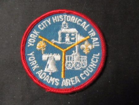 York City Historical Trail Pocket Patch Online Hot Sale