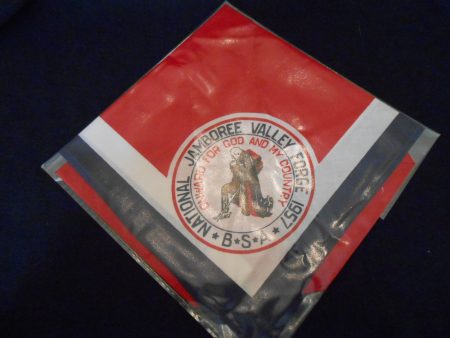 1957 National Jamboree Neckerchief Online Hot Sale