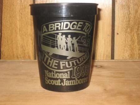 1993 National Jamboree Black Plastic Cup Hot on Sale