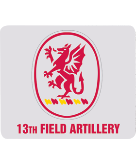 13th Field Artillery mouse pad Online now