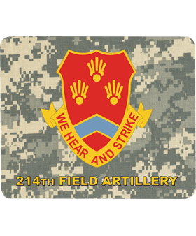 214th Field Artillery mouse pad Fashion