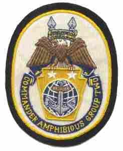 Command Amphibious Group Navy Patch on Sale