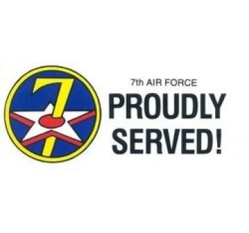 7th Air Force bumper sticker For Cheap