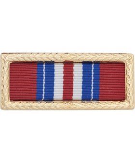 Valorous Unit Award Ribbon Bar and Frame For Sale