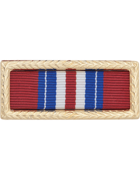 Valorous Unit Award Ribbon Bar and Frame For Sale