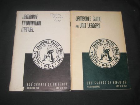 1957 National Jamboree Lot of Literature Sale