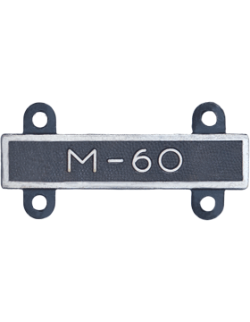 M-60 Qualification Bar in silver oxide Cheap