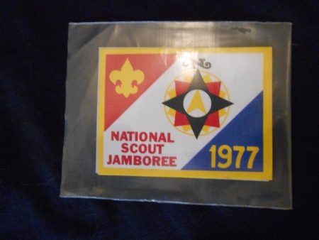 1977 National Jamboree, 2 stickons in package Online Sale