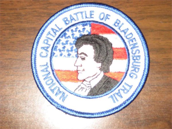 The Battle of Blandensburg and The Star Spangled Banner Trail Pocket Patch For Sale