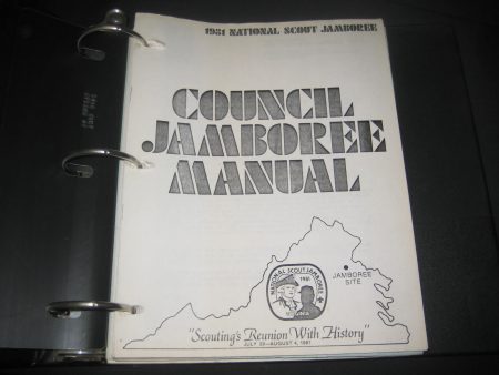 1981 National Jamboree Council Manual Online Sale