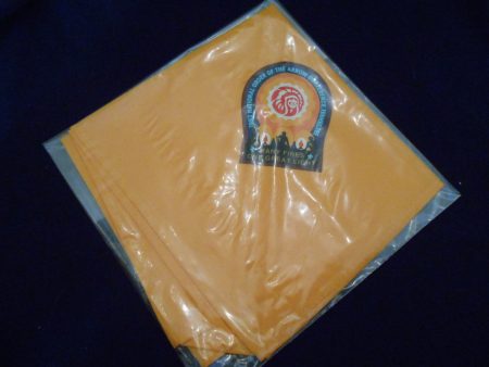 1992 NOAC Neckerchief, yellow printed Cheap