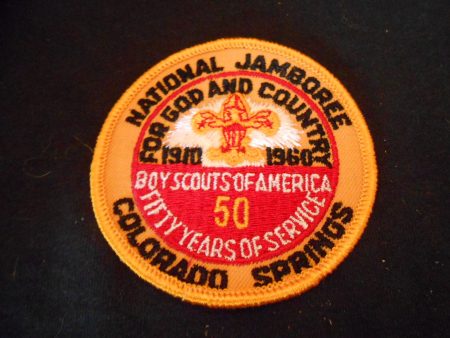 1960 National Jamboree Pocket Patch Discount