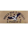 WWII Veteran bumper sticker Online