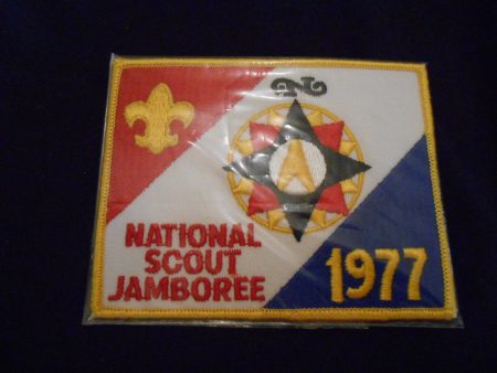 1977 National Jamboree Jacket Patch Online Hot Sale