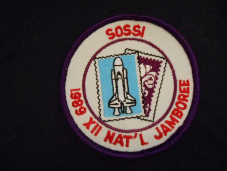 1989 National Jambore SOSSI Pocket Patch For Cheap