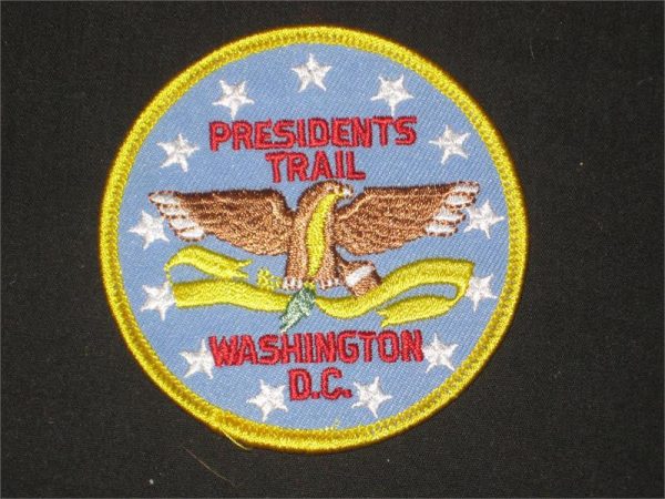 The President s Trail Pocket Patch Sale