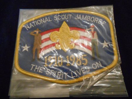 1985 National Jamboree Jacket Patch Sale