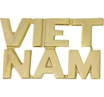 Vietnam Letters metal pin Hot on Sale