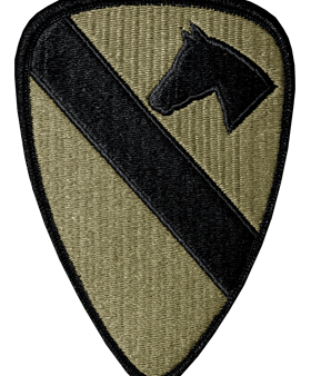 1st Cavalry Division Multicam cloth patch For Discount