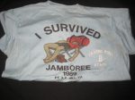 1989 National Jamboree Trading Post B Staff T-shirt For Cheap